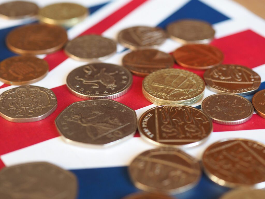 Pound Coins United Kingdom Flag Scaled.jpg