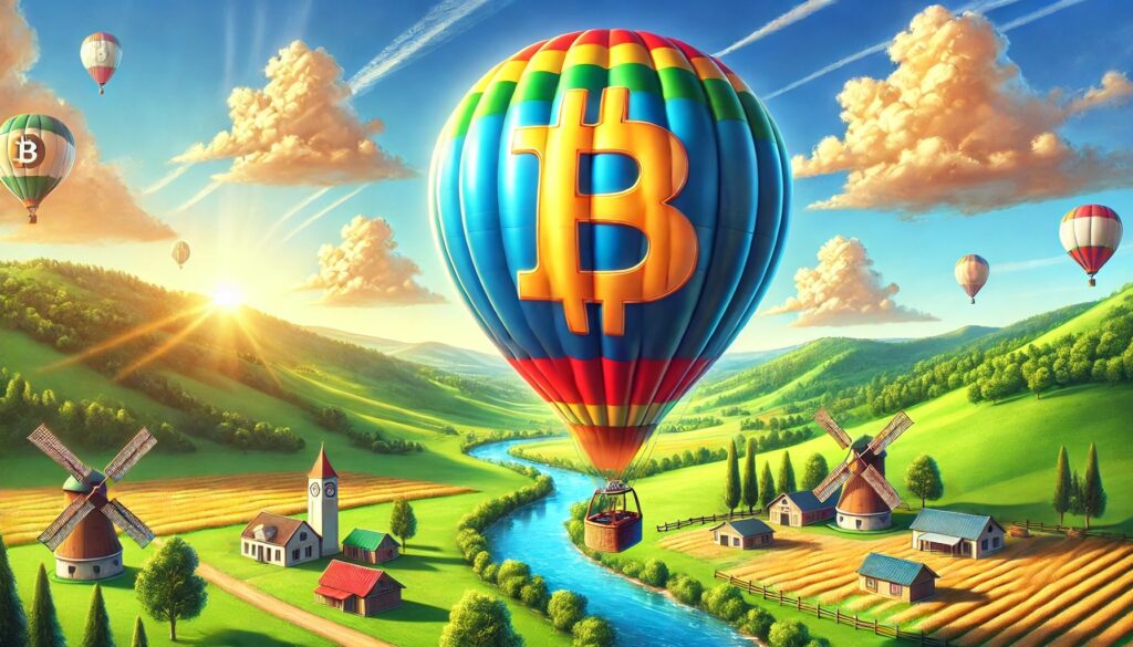 Dall·e 2024 12 31 11.08.47 A Realistic And Vibrant Depiction Of A Bitcoin Logo Prominently Displayed.jpeg