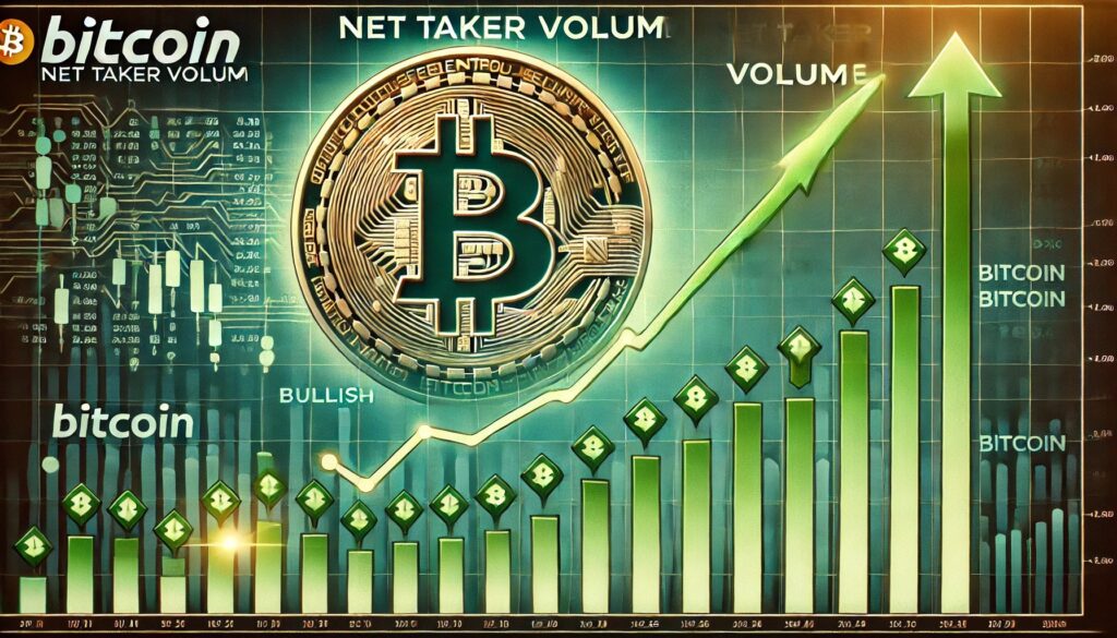Dall·e 2025 04 15 05.05.20 a financial themed image showing bitcoins btc net taker volume turning bu.jpeg