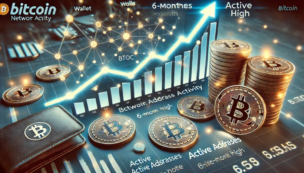 Dall·e 2025 05 03 23.30.46 a financial themed image showing bitcoin btc network activity reaching a.jpeg