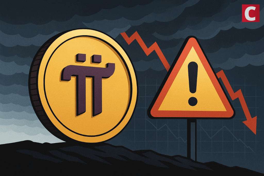 Is pi network crash imminent with this bearish pi coin indicator.png