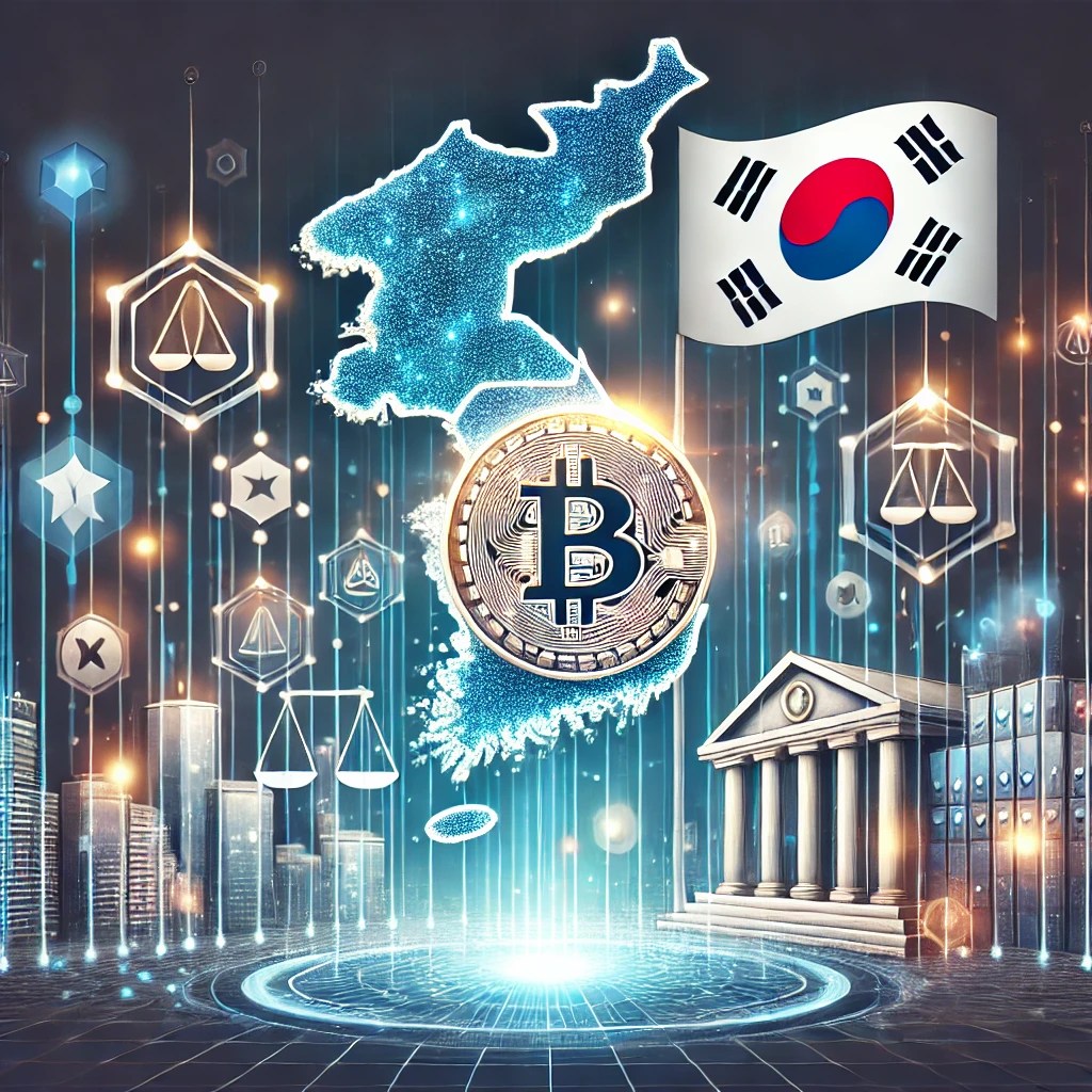 South Korea is advancing with cryptography regulations, eye surveillance Dall·e 2025 06 10 14.31.51 a modern and symbolic digital illustration representing south korea advan.jpeg