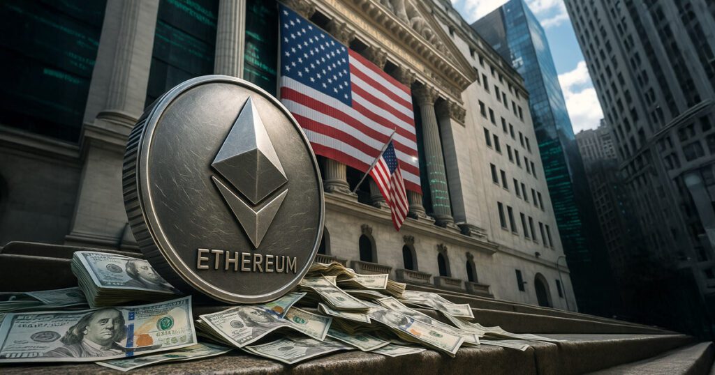 ETHEREUM EARFS see record entries as the market momentum is built Ethereum etf flow.jpg
