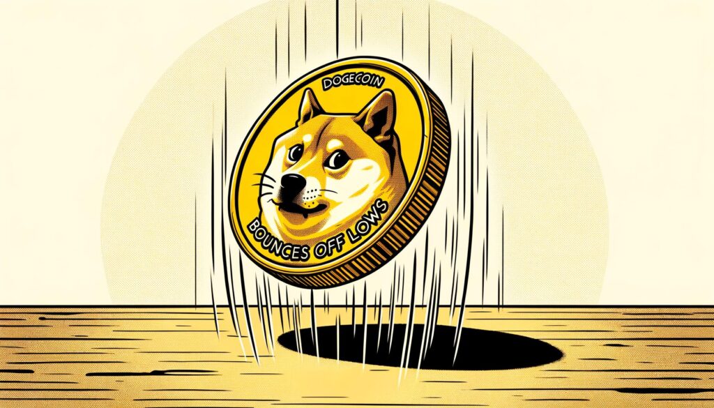 Dogecoin doge bounces off lows.jpg