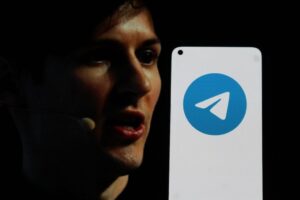 Telegram app logo on smartphone screen w.jpeg