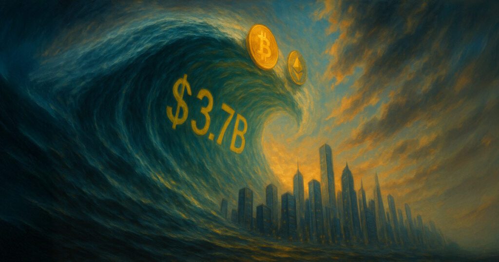 The FNB Bitcoin propel crypto entries to new heights greater than $ 3.7 billion Crypto product inflow.jpg
