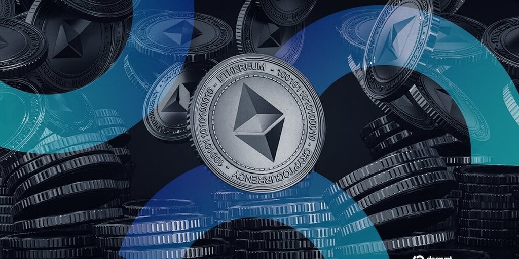The Ethereum price decreases below $ 4,400 as a listed treasury ETH Ethereum decrypt style 04 gid 7.jpg