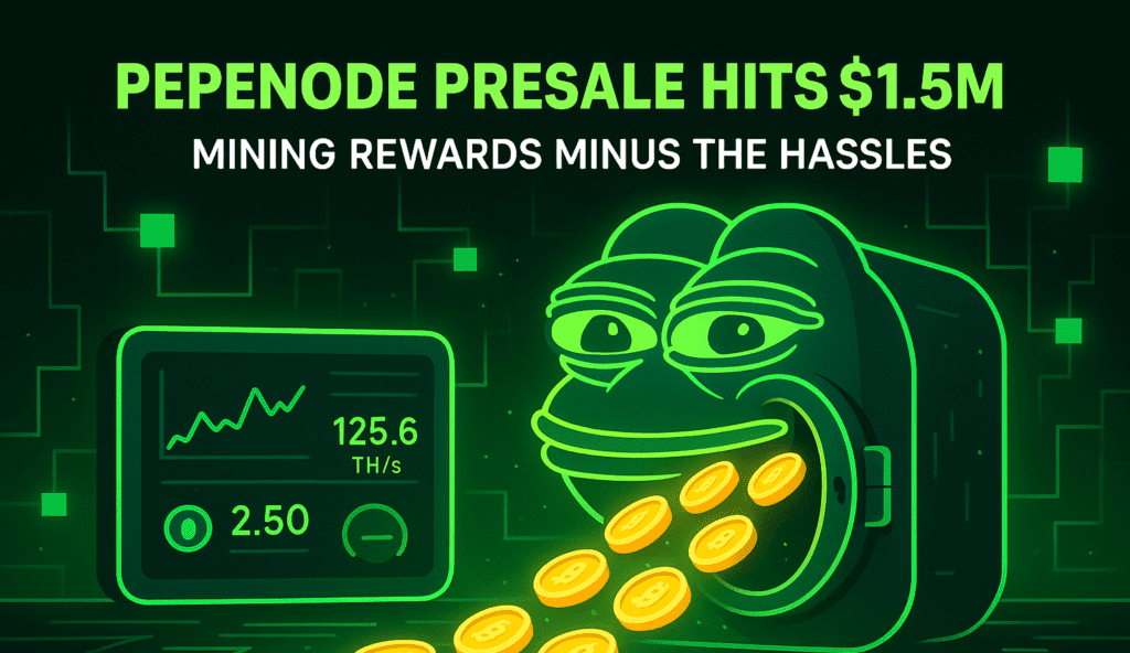 The crypto mines crisis meets its match while the Pépenode exceeds $ 1.5 million in presale Crypto mining crisis finds fix in pepenode 1.5m presale e1759133638980.png