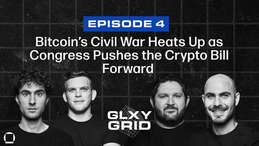 Ethereum Leadership Rift, Kadena Shutdown and US Crypto Bill Momentum | Galactic Grid Episode 4