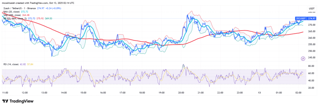ZCASH: Is this a good place to charge or will it go down?