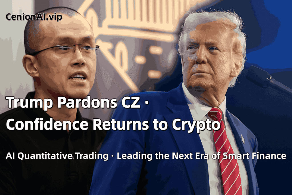Trump Pardons CZ: AI Quantitative Trading Becomes Global Priority – CenionAI Leads New Era of Smart Finance