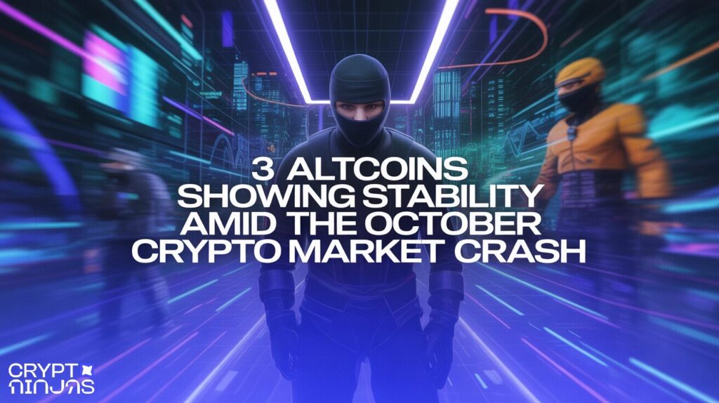3 Altcoins Showing Stability Amid October Crypto Market Crash