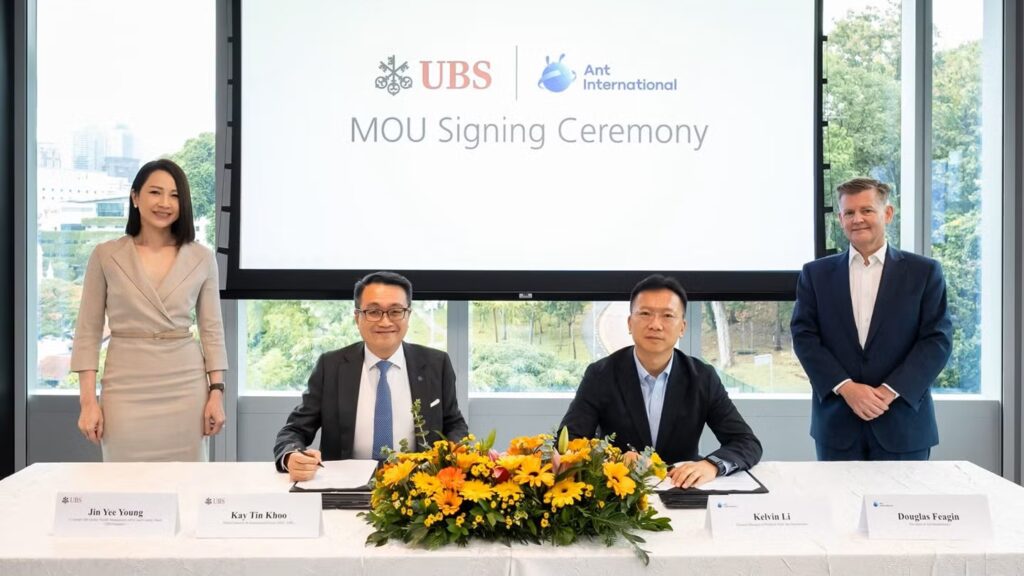 UBS and Ant International collaborate on blockchain-based payment settlement