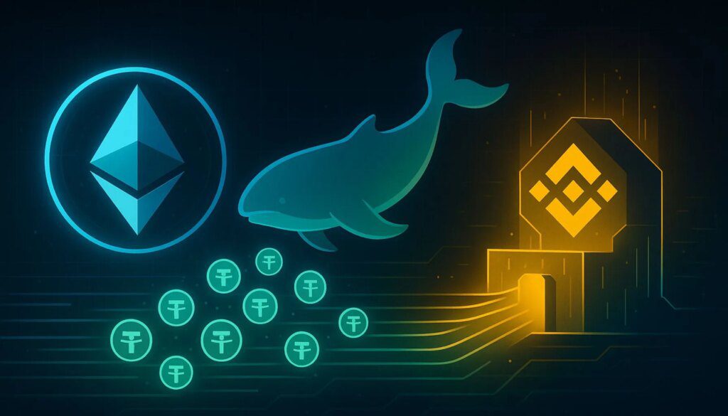 $1.33B Ethereum Whale Just Moved Another $120M to Binance – Details