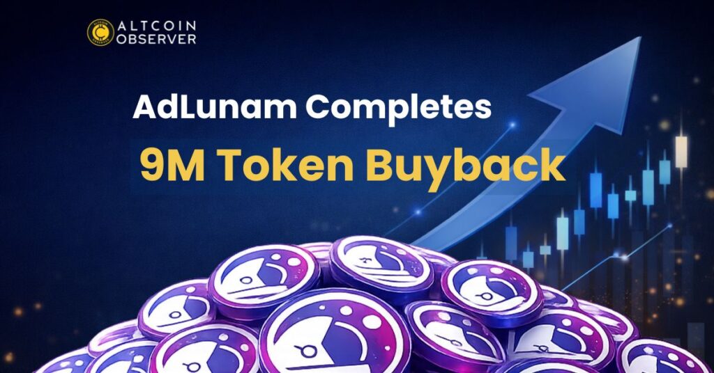 AdLunam Inc. Completes 9 Million Token Buyback, Reinforcing Long-Term Commitment