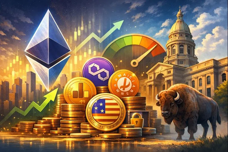 Crypto Market Recap: ETH Targets $4,000; Altcoin Season Index Climbs; Wyoming enters the stablecoin race; and more (January 4-10, 2026)