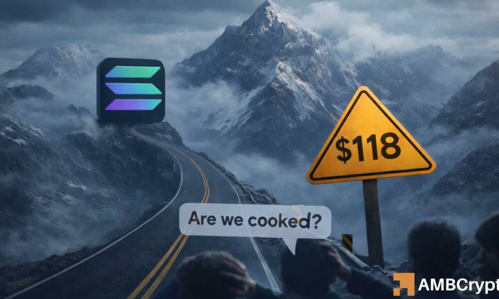 Solana Slides 16% as Staking Hits Record Highs – Will SOL Bulls Defend $126?