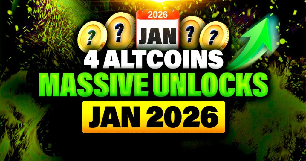 4 Altcoins with Major Token Unlocks in January 2026