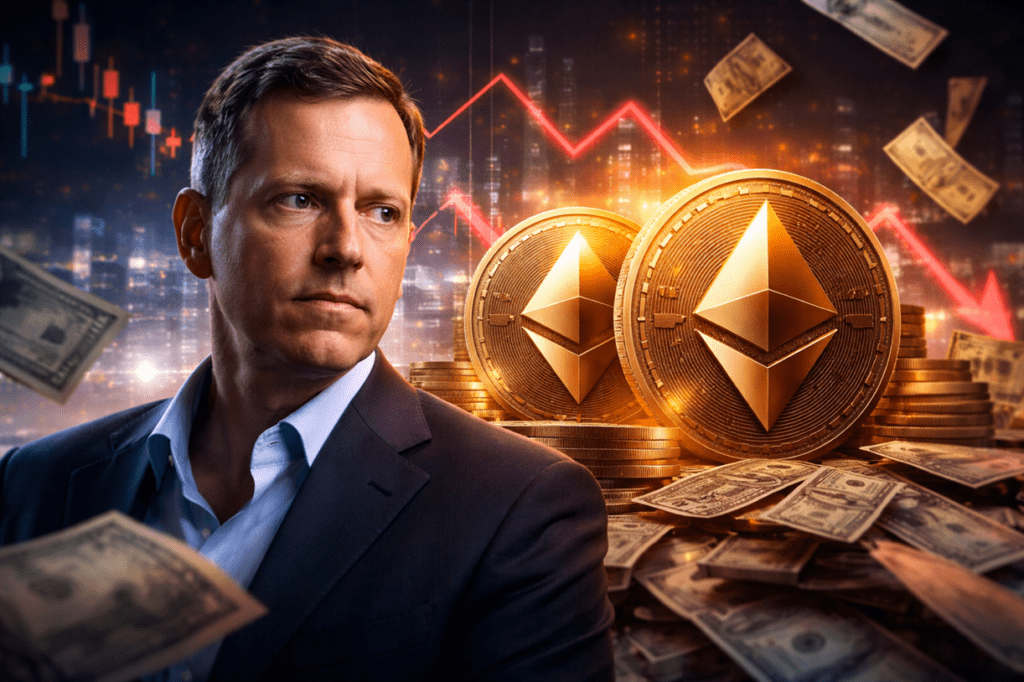 Peter Thiel abandons Ethereum ETHZilla treasury game