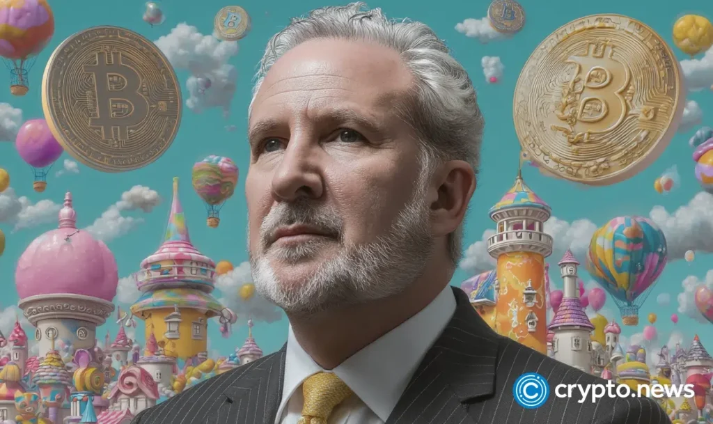 Peter Schiff wants you to sell your Bitcoin as he predicts an 84% crash