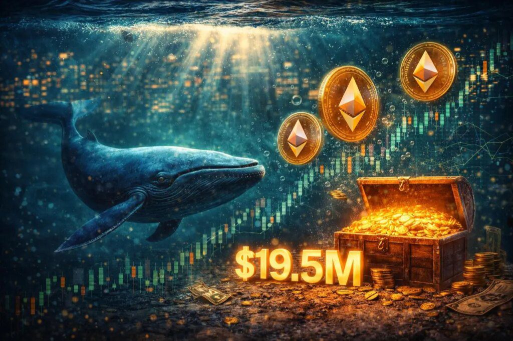 Ethereum OG Whale Returns to Market with $19.5 Million ETH Purchase — Details