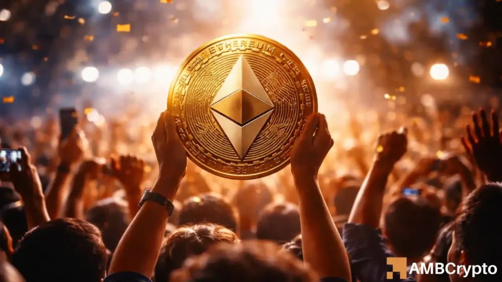 Ethereum: THIS becomes positive for the first time since 2023 – Sign of a breakout?