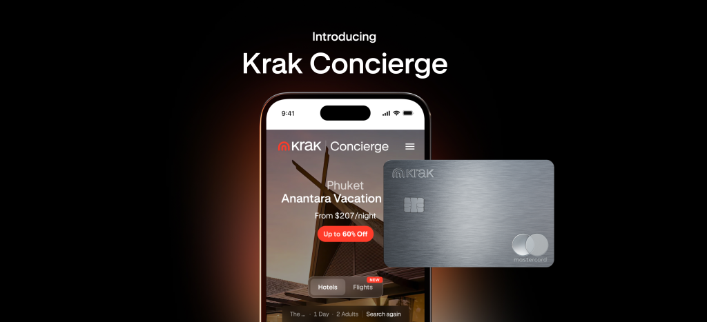 Introducing Krak Concierge: Turn Your Hotel & Travel Spending Into Meaningful Rewards