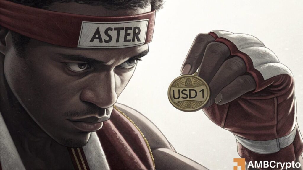 ASTER vs Hyperliquid: can the 34.3% growth in USD1 change market leadership?